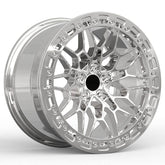 Beadlock Forged Wheels Brushed Silver 5x120 5x112 Racing Car Alloy Offroad Wheels for Bmw M240i G80 M2 M3 M4 M5 X5 M340i