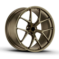 Hot Sale Custom Satin Bronze 5x114.3 18-22Inch Monoblock Forged Wheel Rims for Audi RS3/4/5 BMW M3/4/5 Mercedes