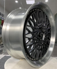 Two-piece 20-inch 5x120 rims, multi-inch forged aviation aluminum rims - Private high-quality custom logo colors