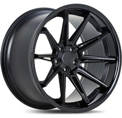 Single-wheel hub Ford Mustang gt350_Gt500_S550_18 to 24-inch custom wheel rims with forged bronze deep concave wheels