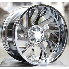 20 22 24 Inch 4x4 Forged Wheels Rims for Hummer H2 H1 Effect Chrome Offroad Rims Wheels for Dodge Ram 2500 3500