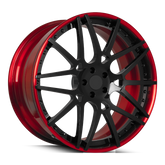 2_Piece_5_Hole cusotom_Color_And_Finish_15_16_17_18_19_20_Inch_Concave_Design_Deep_Dish_Chrome_Alloy_forged wheels