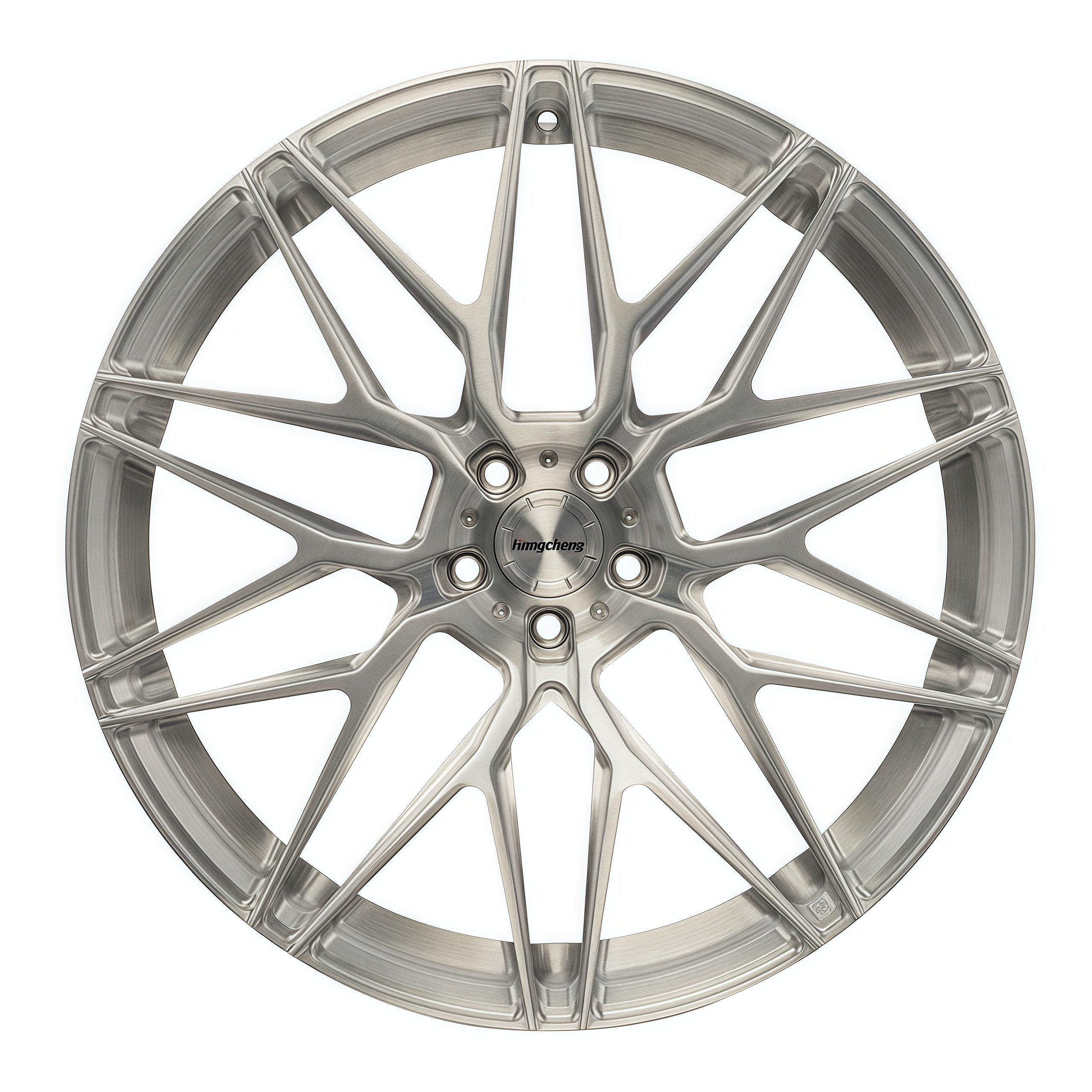 The new product, the integrated multi-spoke forged aluminum alloy wheel, is a 17 to 24-inch aluminum alloy wheel, which is used for car modification and upgrading