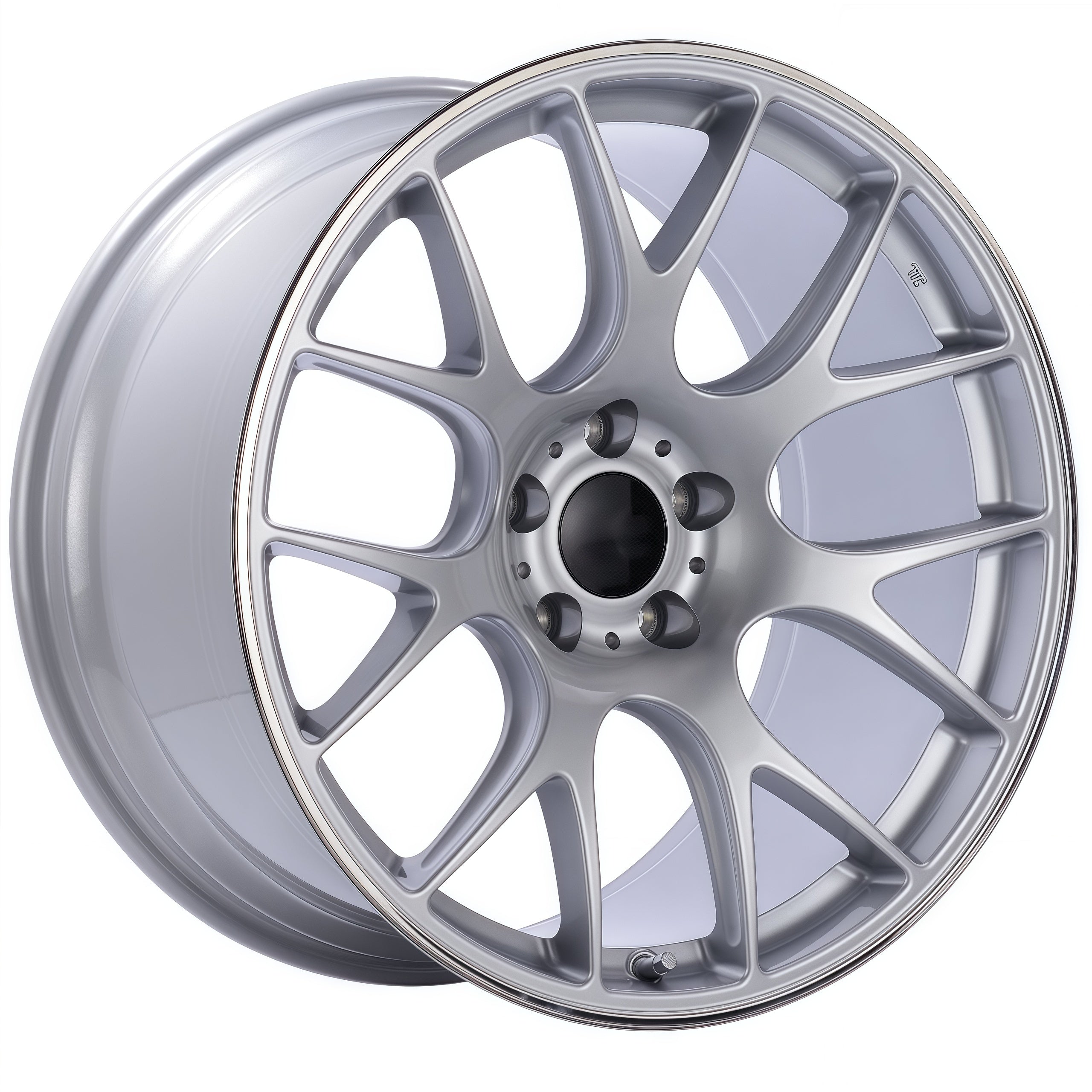 Customized polished forged wheel rims for 17-21 inch passenger car wheels are suitable for M2, M3, S3 and S4