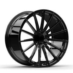 عجلات ألمنيوم مطروقة T6061 مصنوعة من سبائك الألومنيوم، عجلات سيارات ركاب PCD مقاس 5X112 مم، مقاس 18 إلى 24 بوصة