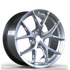 جنوط عجلات سيارات عالية الجودة مقاس 18-24 بوصة 5x108 5x112 5x114.3 5x120 مم مصنوعة من سبائك معدنية سوداء غير لامعة جنوط عجلات سيارات ركاب مزورة لأودي