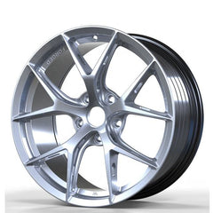 جنوط عجلات سيارات عالية الجودة مقاس 18-24 بوصة 5x108 5x112 5x114.3 5x120 مم مصنوعة من سبائك معدنية سوداء غير لامعة جنوط عجلات سيارات ركاب مزورة لأودي