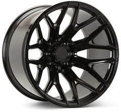 عجلات مقعرة مقاس 17_18_19_20_21_22_24 بوصة مصممة للطرق الوعرة 4x4 مناسبة لسيارات Dodge RAMS وFord f150