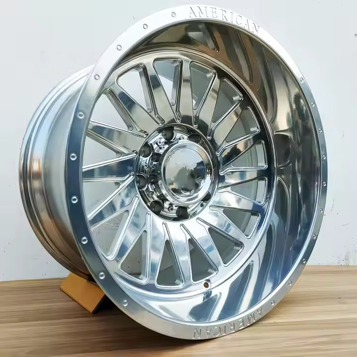 Кованые внедорожные диски DRT H 8x170, 8x180, 6x139.7 Полированные глубокие диски 20, 22, 24, 26, 28, 30 дюймов, кованые диски, высококачественная индивидуальная настройка